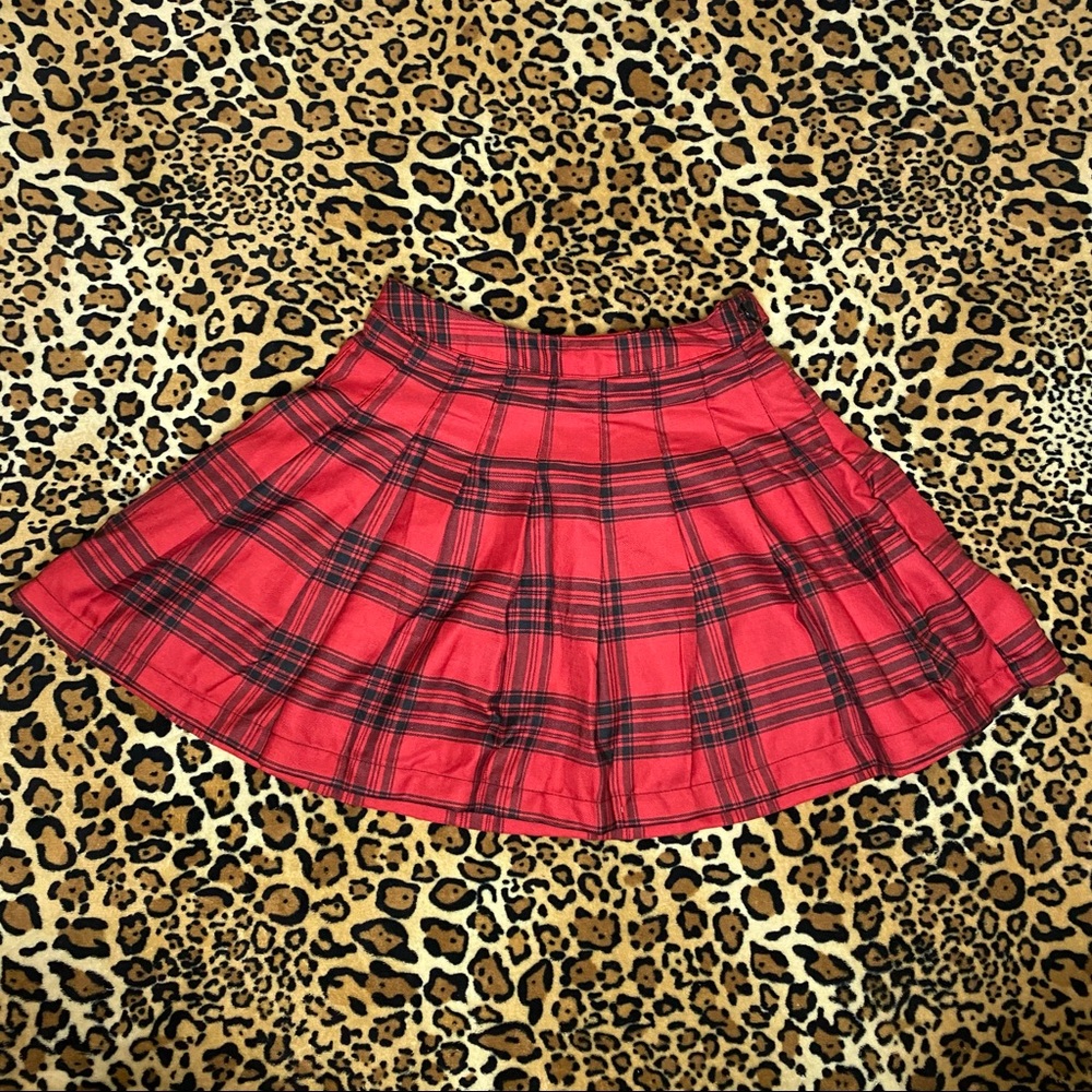 Forever 21 Plaid Mini Skirt
